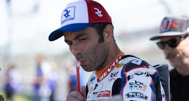 Danilo Petrucci bereitet sich auf Donington Park vor