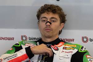 Axel Bassani fühlt sich bei Bimota wohl