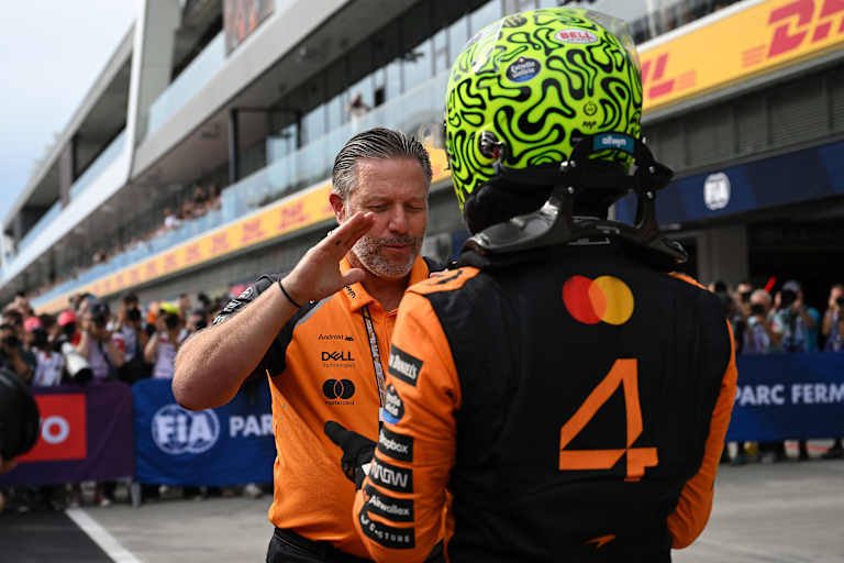 Zak Brown freut sich über die Vertragsverlängerung von Lando Norris