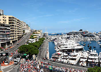 Charles Leclerc auf seiner Heimstrecke Monaco