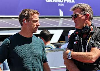 Jenson Button würde gerne die neueste F1-Fahrzeuggeneration ausprobieren