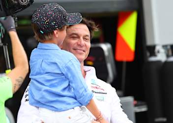 Jack Wolff ist manchmal mit Papa Toto und Mama Susie bei der F1 zu Besuch