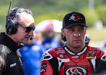 Tommy Bridewell mit Mick Shanley