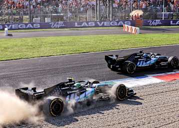 Kimi Antonelli lässt es krachen, hier in Monza