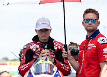 Ryan Vickers stürzte in Misano dreimal