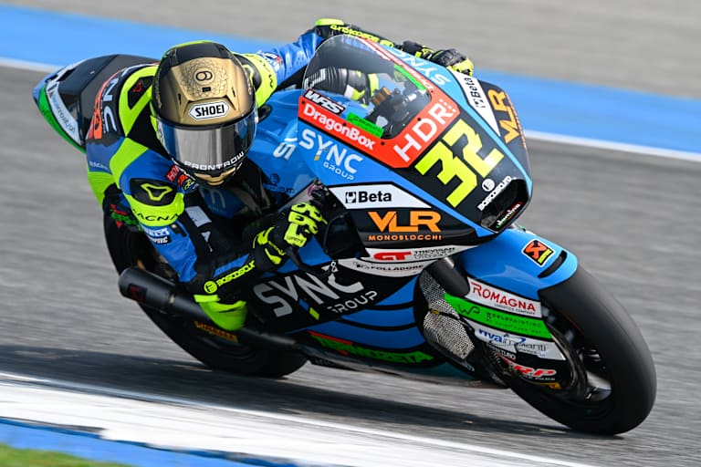 Luca Lunetta auf seiner Boscoscuro in Buriram