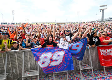 Die US-Fans zeigten großes Interesse an den MotoGP-Helden
