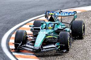 Fernando Alonso hatte in Zandvoort kein leichtes Spiel