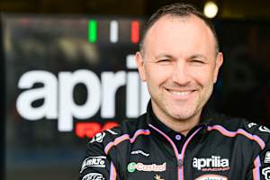 Aprilia-Teammanager Paolo Bonora
