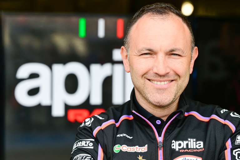 Aprilia-Teammanager Paolo Bonora