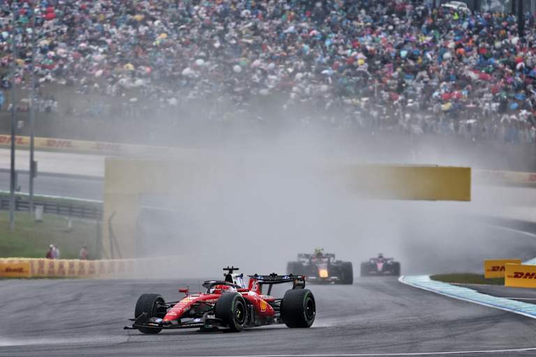 Charles Leclerc im Ferrari