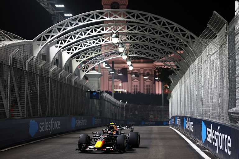 Isack Hadjar hatte im Sprint-Qualifying zu kämpfen