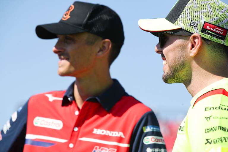 2027 bei KTM: Luca Marini (li.) und Fabio Di Giannantonio