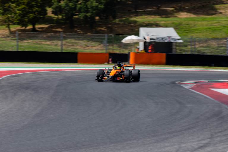 Lando Norris erlebte einen produktiven Testtag in Mugello