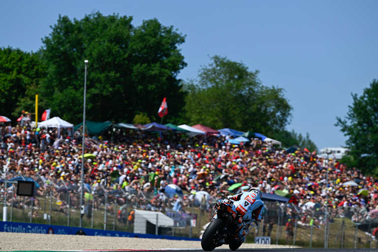 Sprint-Sieger Raul Fernandez hatte im GP Probleme