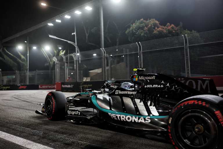 Kimi Antonelli schnappte sich im Singapur-GP Platz 3