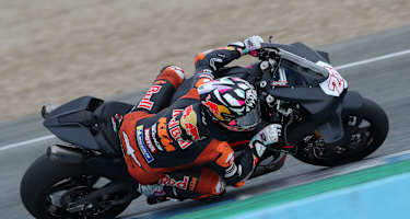 KTM-Pilot Enea Bastianini auf der Ducati Panigale V4S