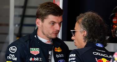 Max Verstappen und Laurent Mekies