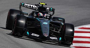 Kimi Antonelli im Mercedes