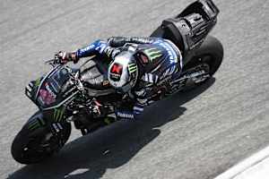 Alex Rins fuhr am Donnerstag mit angezogener Handbremse