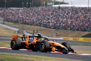 Lando Norris drehte im Qualifying von Suzuka die fünftschnellste Runde