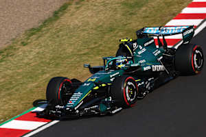 Fernando Alonso im Aston Martin-Honda