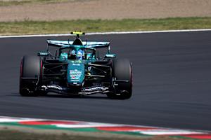 Fernando Alonso im Aston Martin-Honda