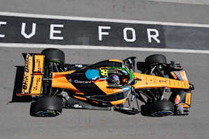 Lando Norris mit seinem McLaren