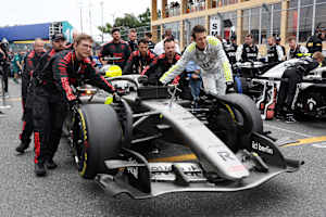 Nico Hülkenberg auf dem Weg ins GP-Grid