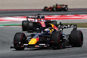 Max Verstappen beendete den GP in Barcelona als Vierter
