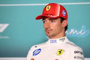 Ferrari-Fahrer Charles Leclerc hat keinen guten Lauf