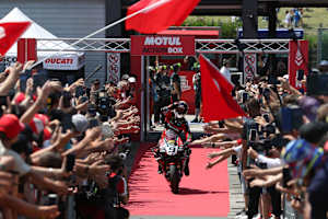 Damilo Petrucci war 2025 einer der Misano-Helden
