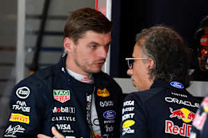 Max Verstappen und Laurent Mekies