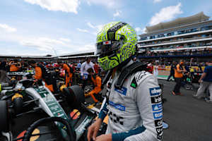 Lando Norris in Silverstone