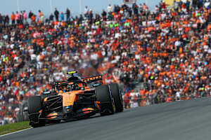 Lando Norris sicherte sich die Pole zum Niederlande-GP
