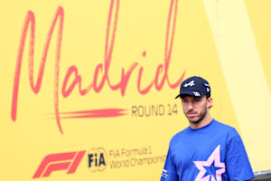 Pierre Gasly rechnet auf dem Madring mit roten Flaggen