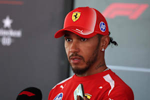 Lewis Hamilton am Madrid-Rennwochenende