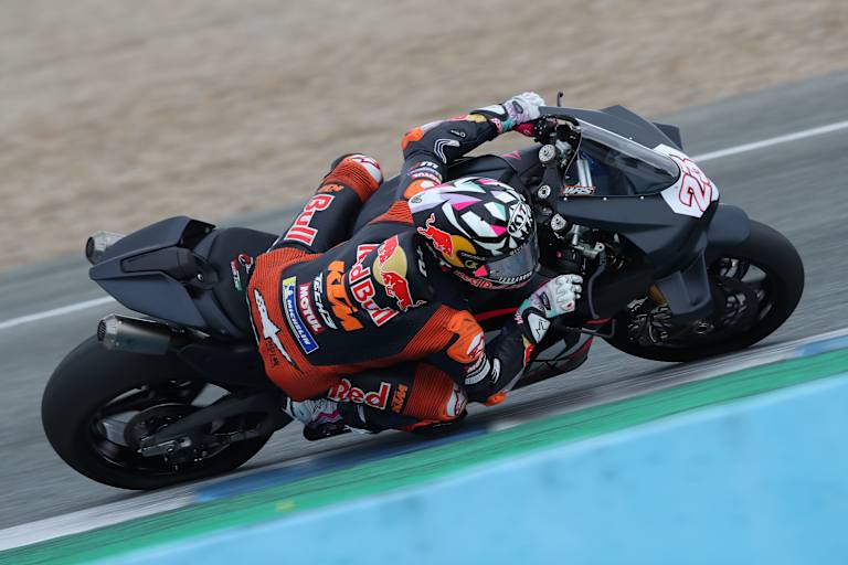 KTM-Pilot Enea Bastianini auf der Ducati Panigale V4S