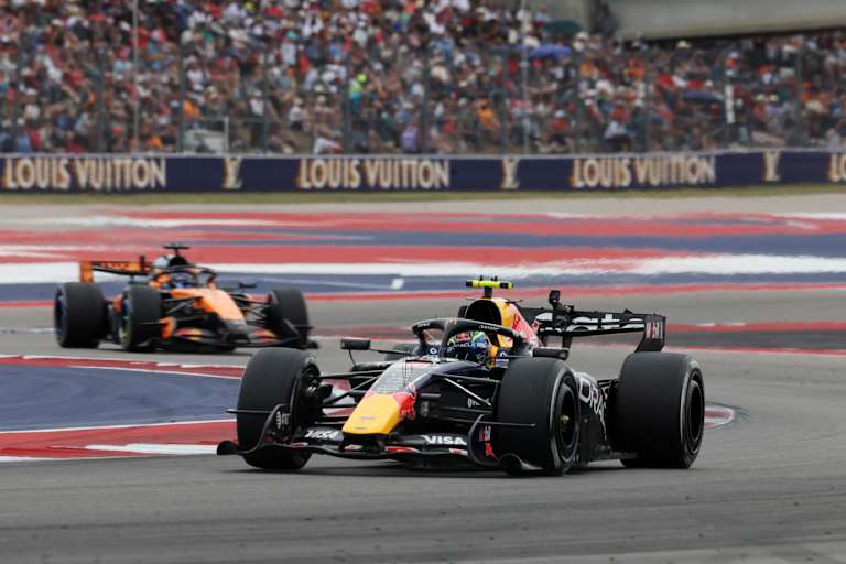 Red Bull Racing (hier Isack Hadjar in Austin) fährt 2026 mit eigenem Motor