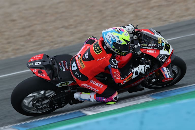 Alvaro Bautista auf seiner Barni-Ducati