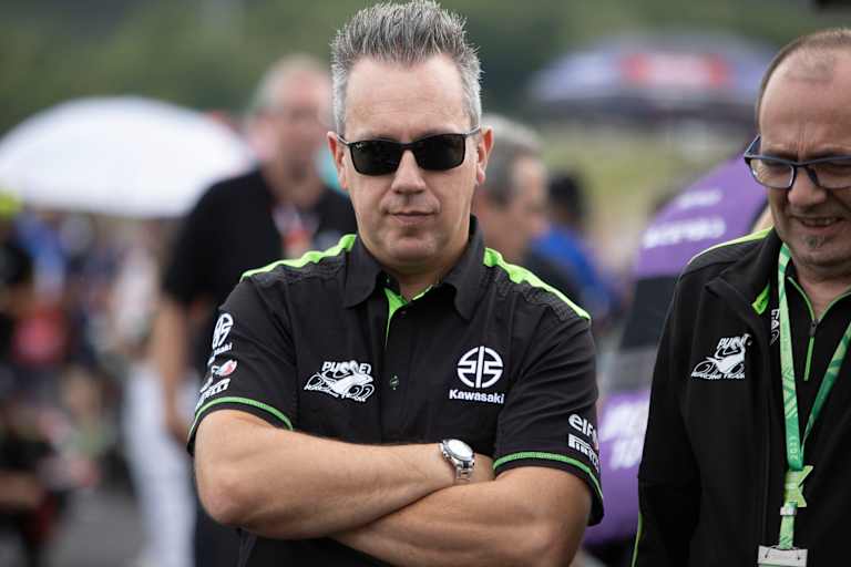 Kawasaki-Teamchef Manuel Puccetti
