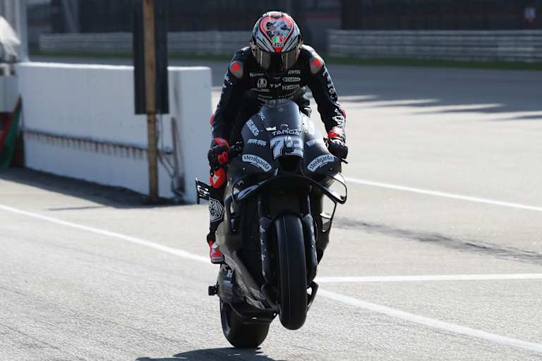 Marco Bezzecchi hat Spaß mit seiner RS-GP