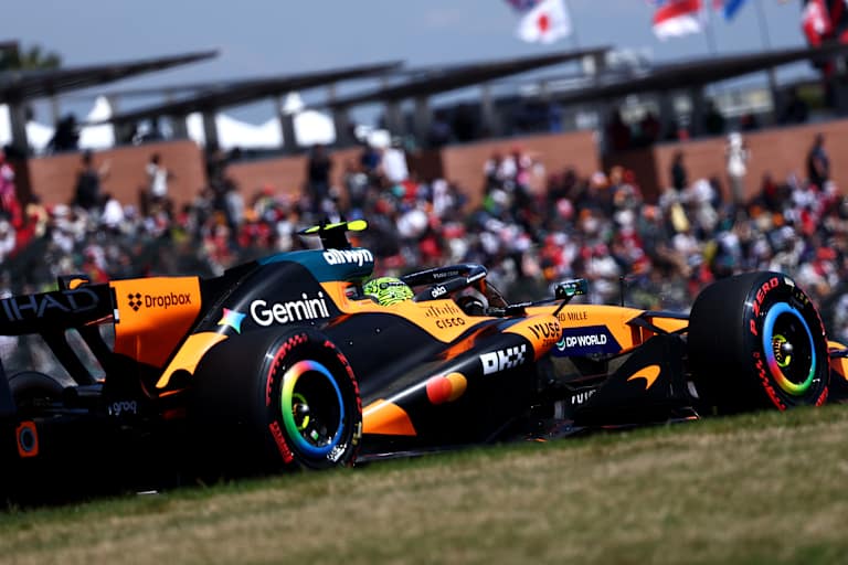 Lando Norris in Suzuka