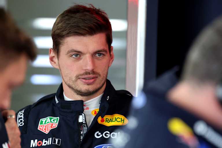 Verstappen so, wie F1-Fans ihn kennen. Dieses Wochenendende fährt er GT3