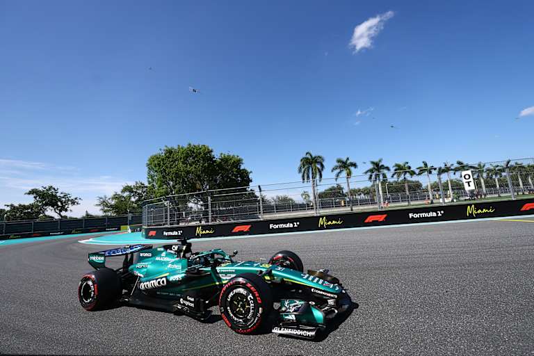 Lance Stroll in Miami