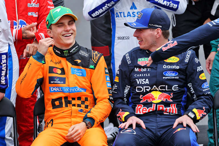 Oscar Piastri und Max Verstappen