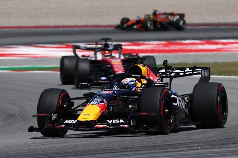 Max Verstappen beendete den GP in Barcelona als Vierter