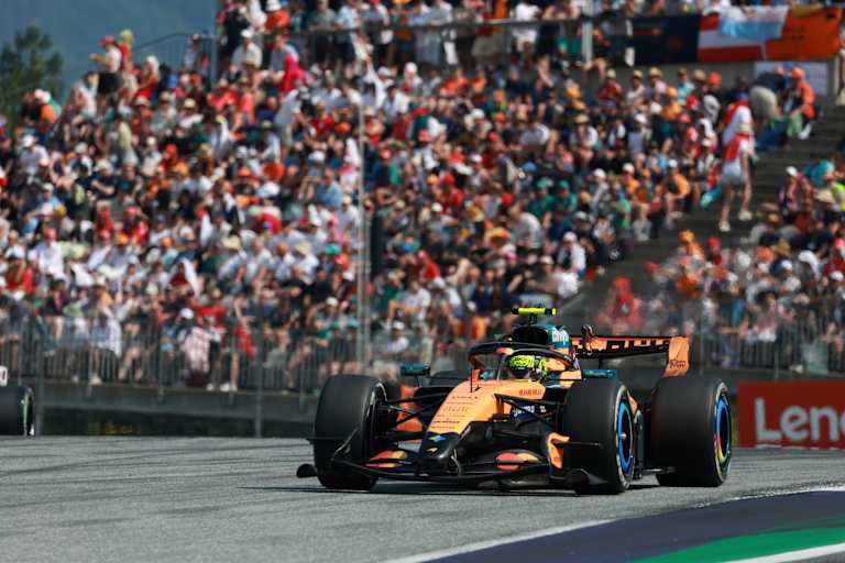 Lando Norris beim Österreich-GP
