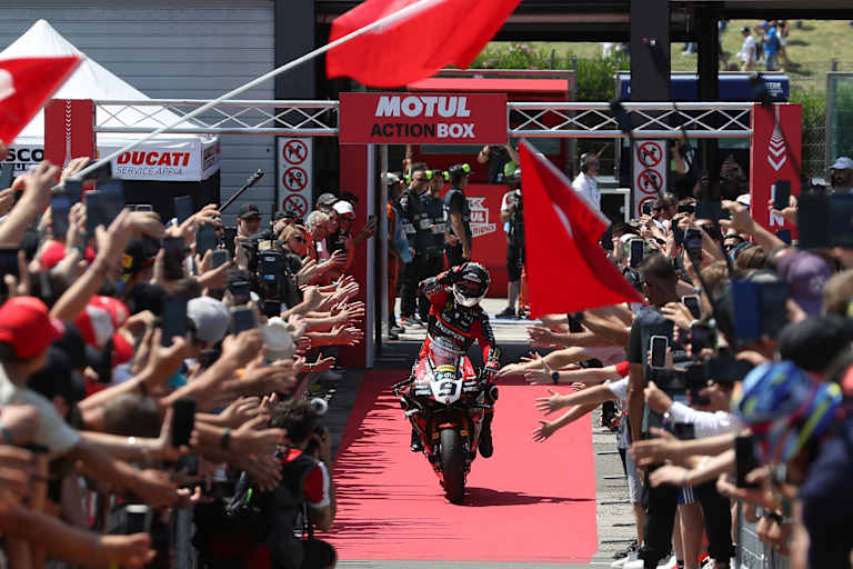 Damilo Petrucci war 2025 einer der Misano-Helden