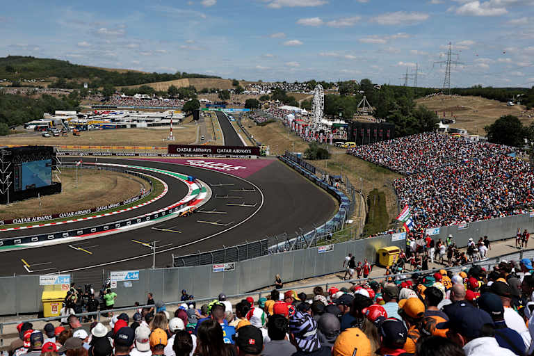 Lando Norris auf dem Hungaroring